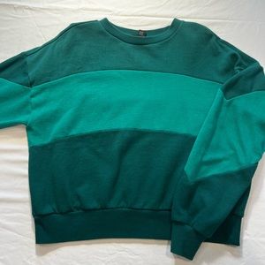 Forever 21 color block sweater size small